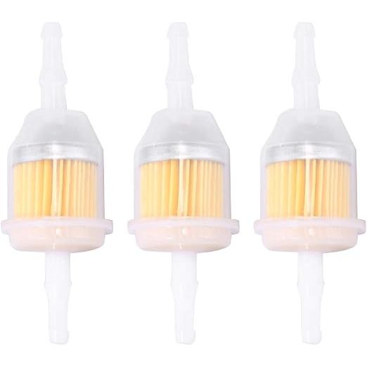 Inline Fuel Filter Kit – 3 Filters and 6 Clamps, 1/4–5/16 in - Just Closeouts Canada Inc.