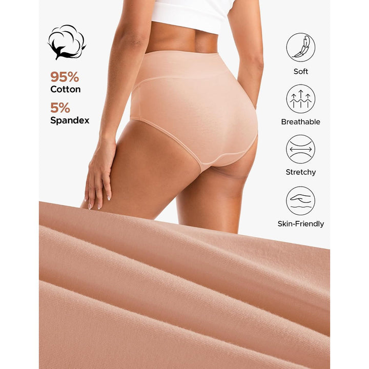 INNERSY Earthy Blush cotton and spandex fabric detail