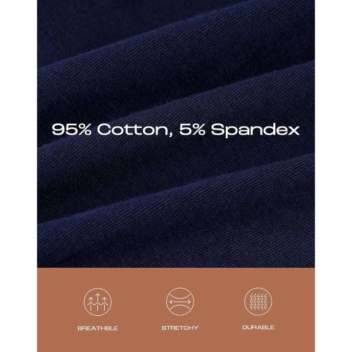INNERSY Midnight Sands underwear: Cotton and spandex fabric detail