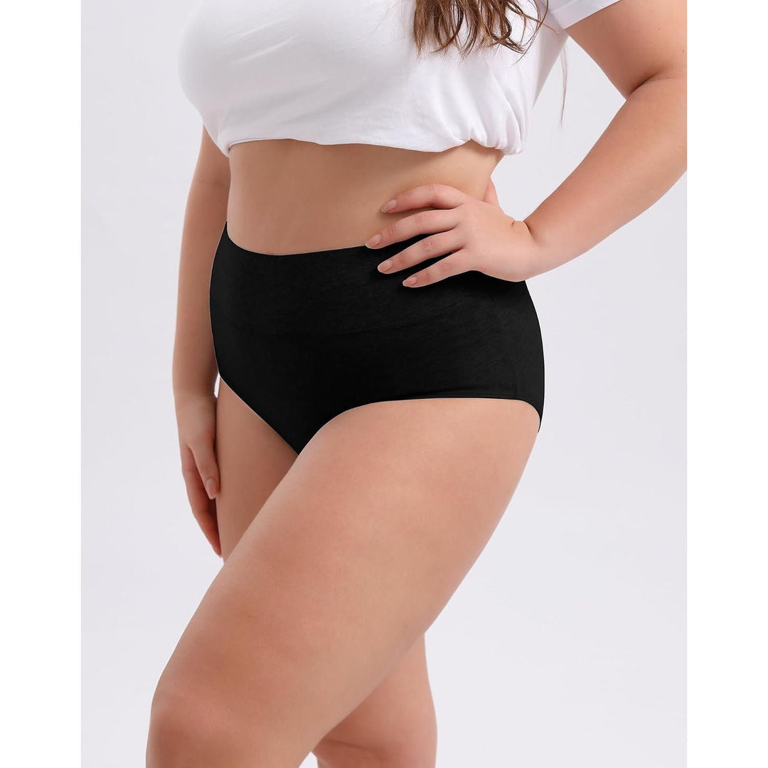 INNERSY Women's High-Waisted Underwear – Black, 4XL, 4 Pack - Just Closeouts Canada Inc.X003RUB6M7