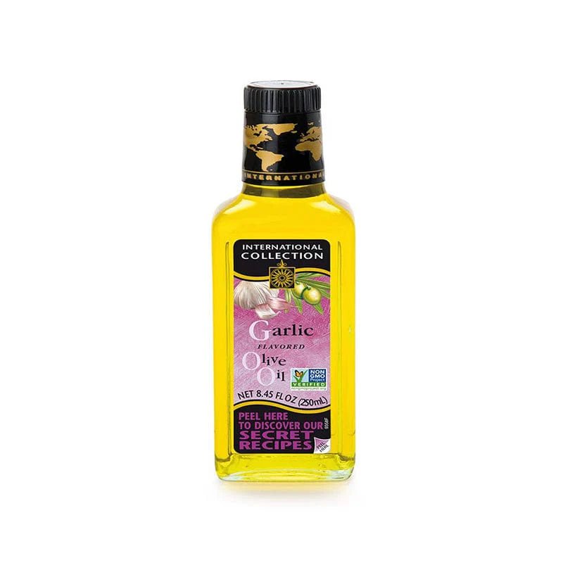 International Collection Garlic - Flavored Olive Oil, 250ml - Just Closeouts Canada Inc.058997410043