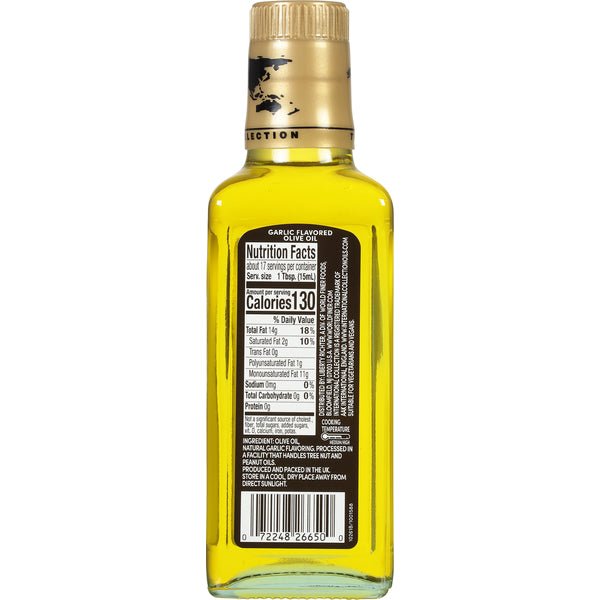International Collection Garlic - Flavored Olive Oil, 250ml - Just Closeouts Canada Inc.058997410043