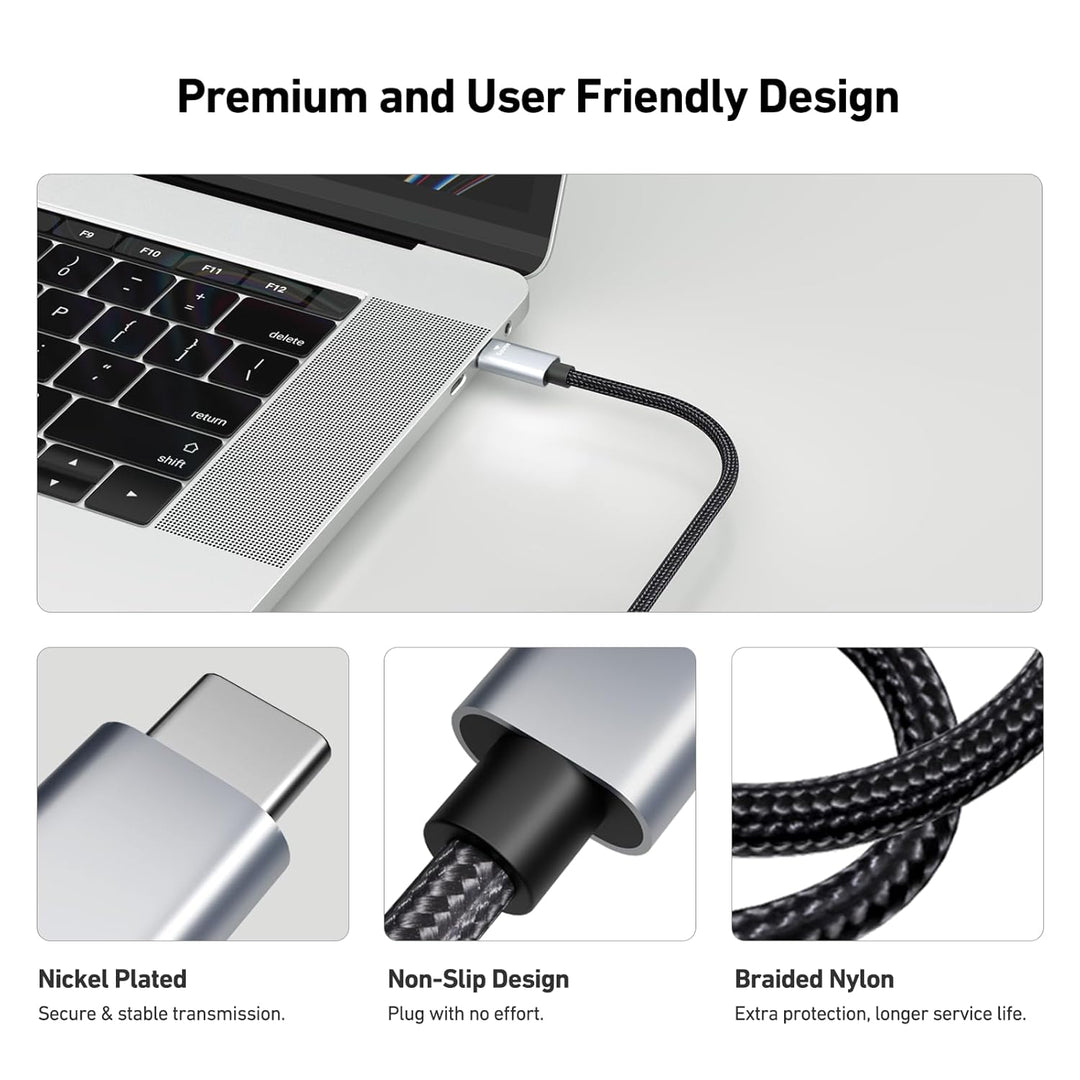 Three-foot USB-C to HDMI 4K 60 Hz cable, view 5