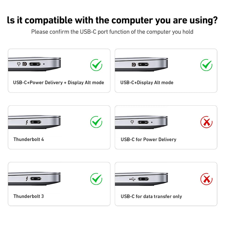 Three-foot USB-C to HDMI 4K 60 Hz cable, view 6