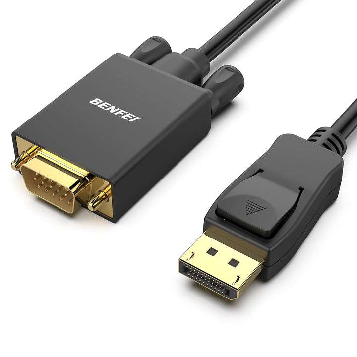 Three-foot DisplayPort to VGA 1080p cable, view 1