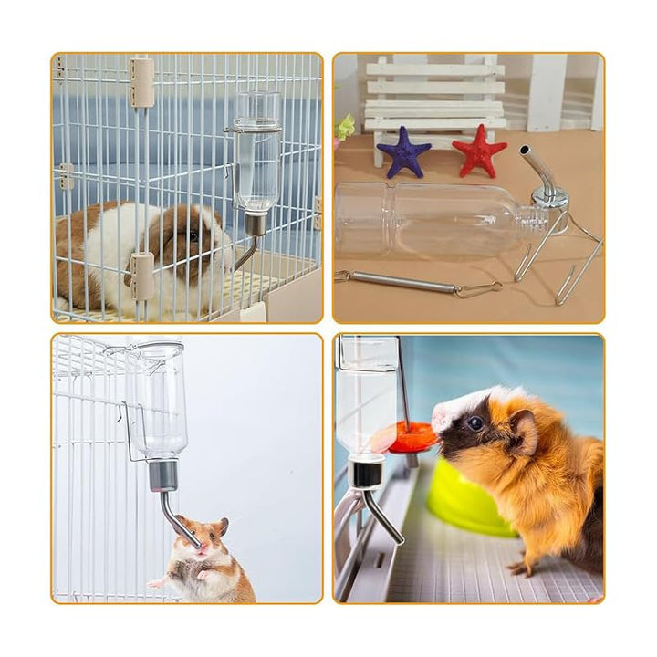 Small animal water bottle use examples