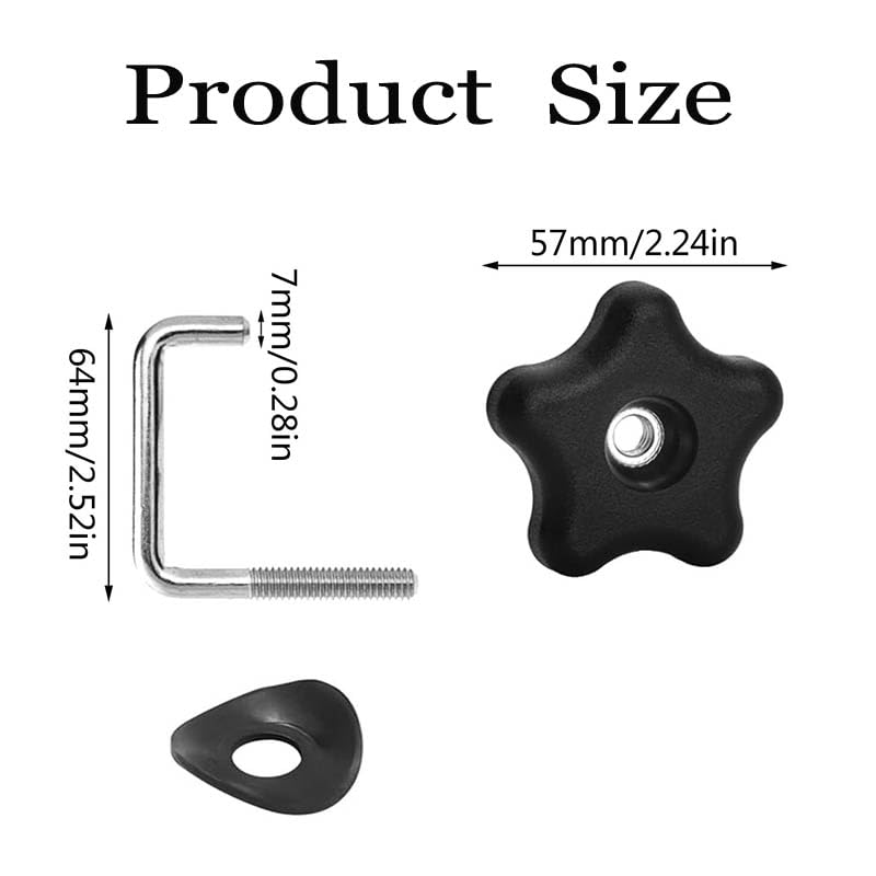 Snow blower handle kit dimensions