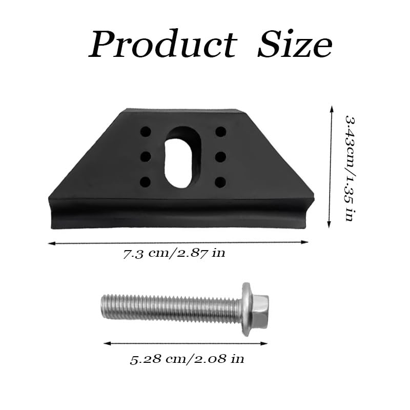 Battery hold-down clamp and bolt dimensions