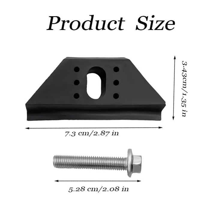 Battery hold-down clamp and bolt dimensions