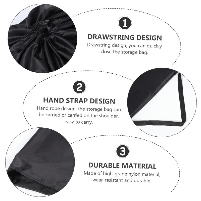 Drawstring shoulder strap and fabric details