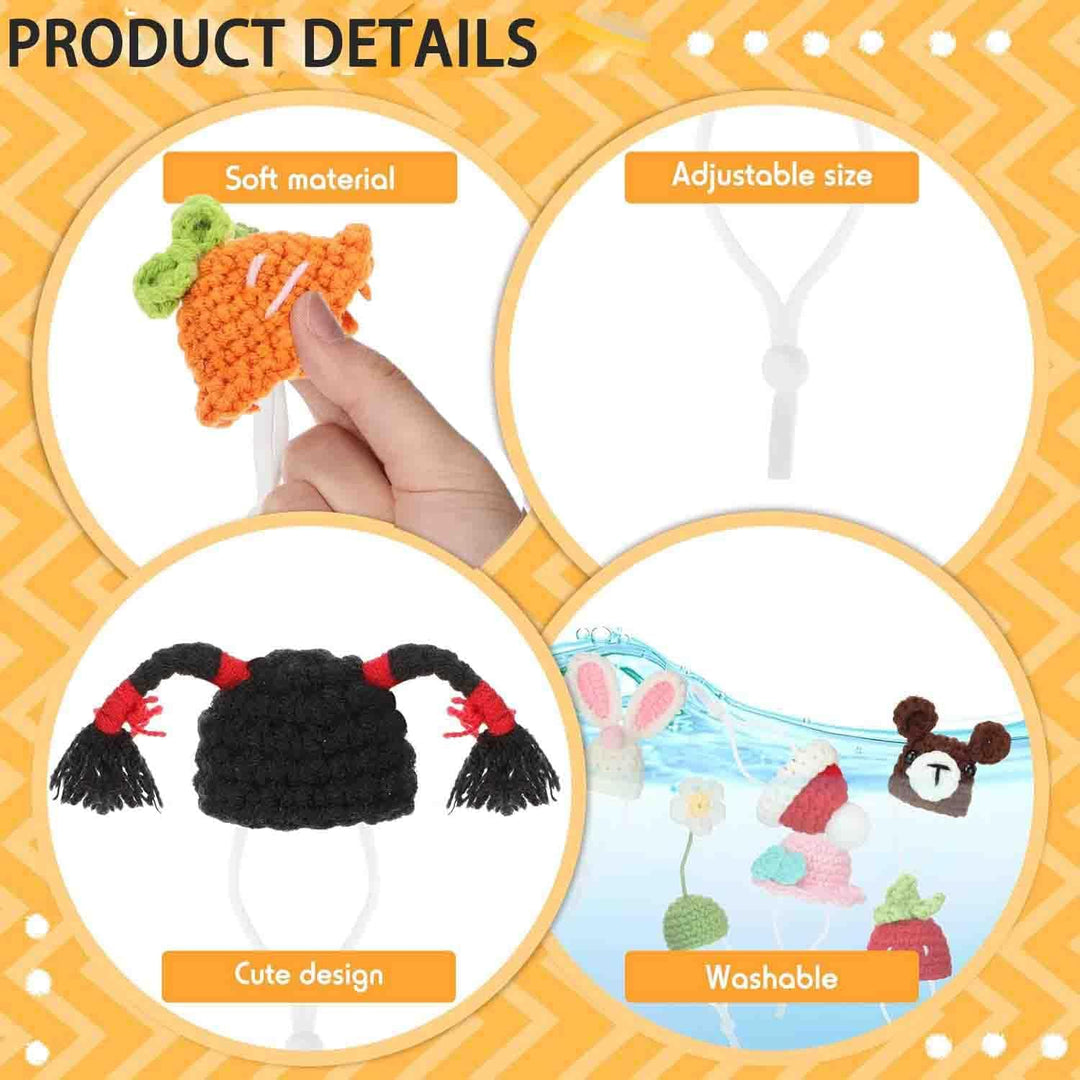 Miniature pet hat construction details