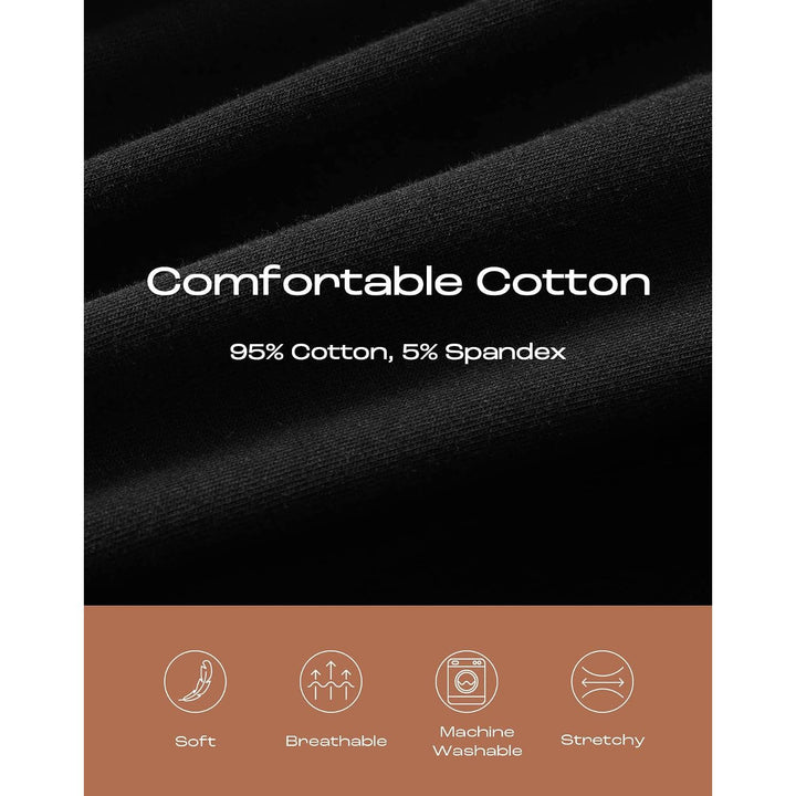 Black cotton-blend fabric close-up