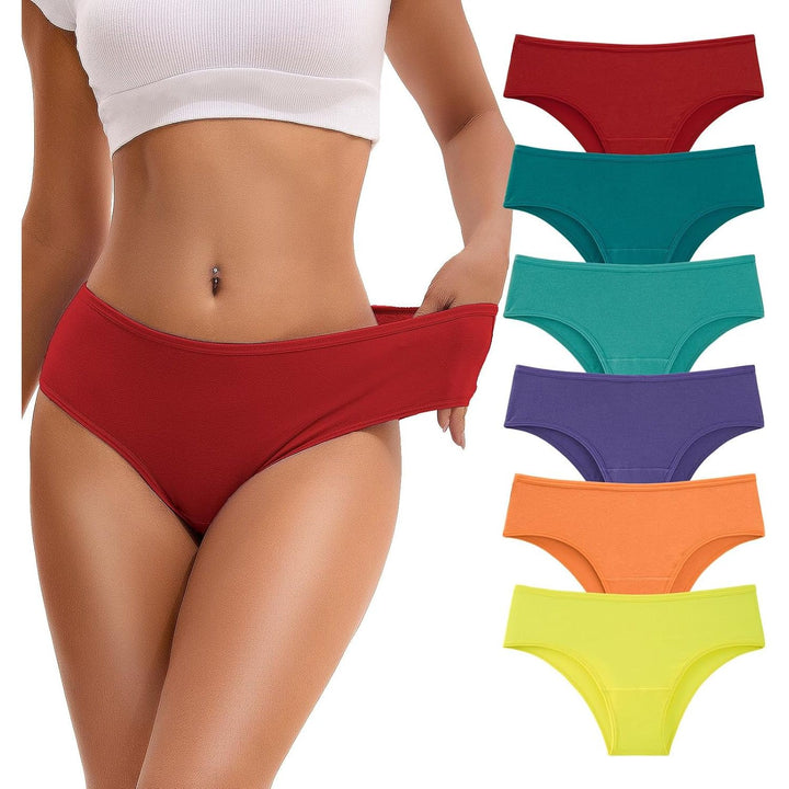 Sugar six-pack of cheeky hipster underwear