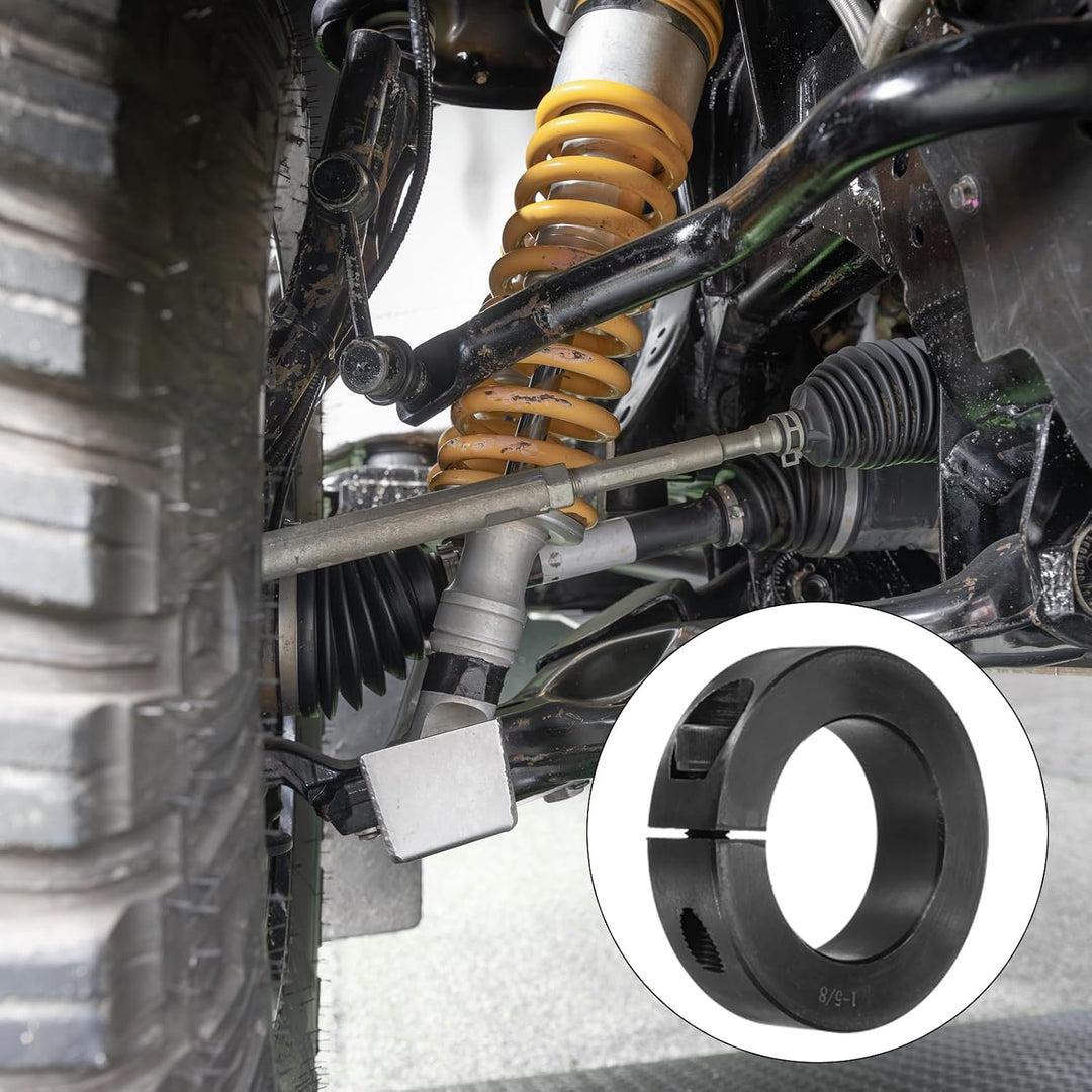 Double-split shaft collar application example