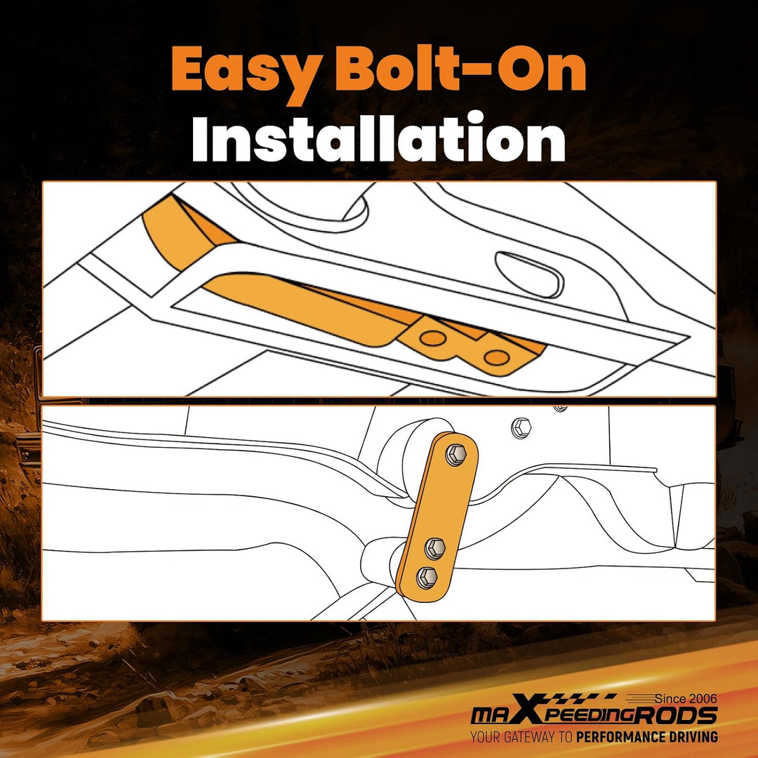 Front and rear lift leveling kit for S10/S15 4WD, view 4