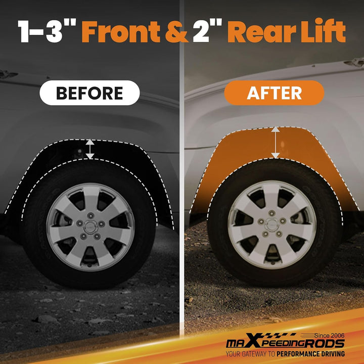 Front and rear lift leveling kit for S10/S15 4WD, view 5