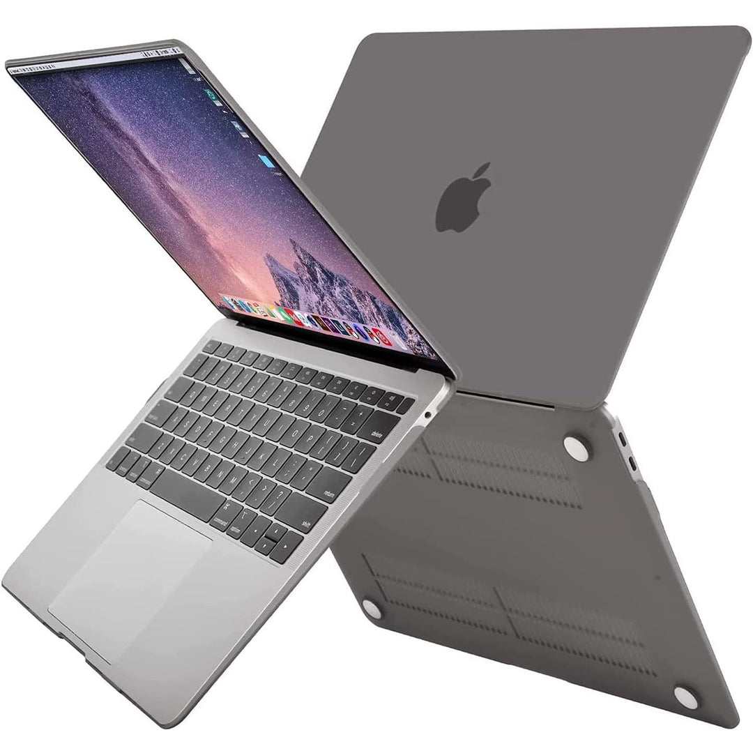 Gray hard shell and keyboard cover for compatible 13.3-inch laptop, view 4