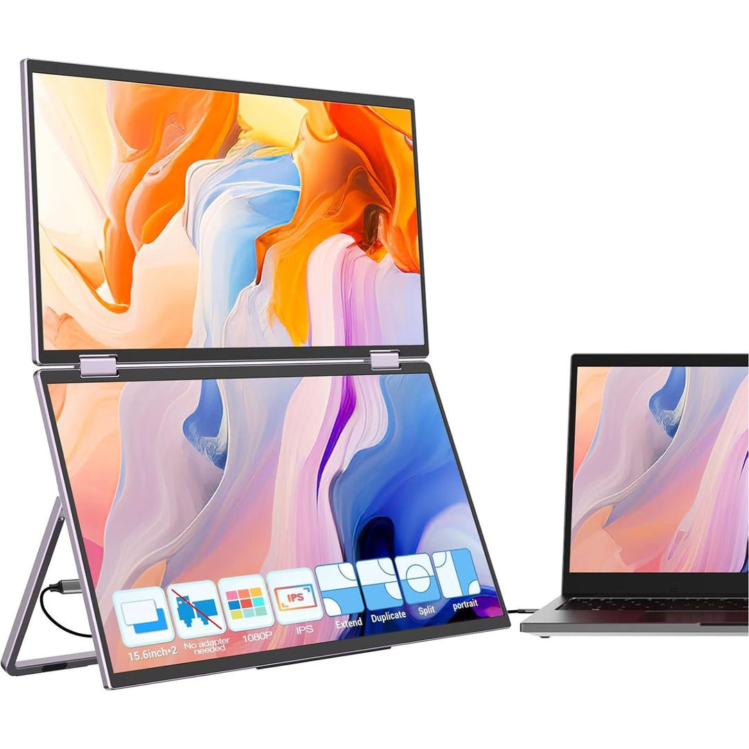 JSAUX FlipGo Dual Stacked Portable Monitor PM0205 (Pro Edition)