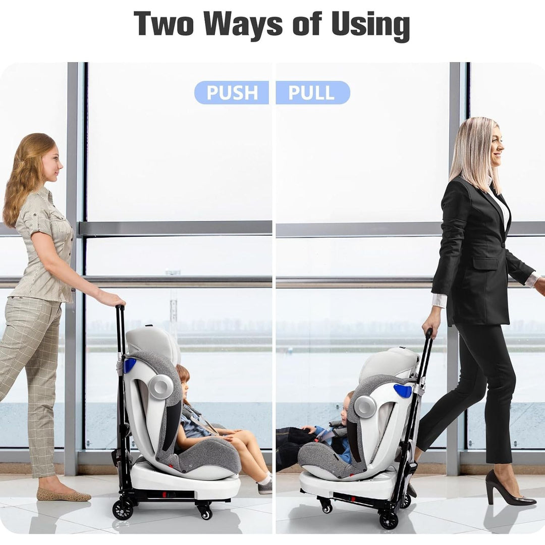 holm airport car seat stroller Car Seat Travel Cart, Compact and Lightweight Car Seat Dolly for Airpo – Just Closeouts Canada Inc