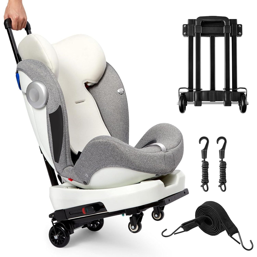 KEDSUM Car Seat Travel Cart, Compact and Lightweight Car Seat