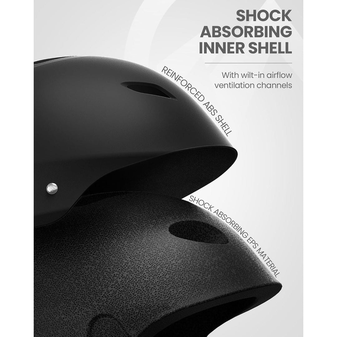 Kelvin Ski Helmet - Snowboard Helmet for Men, Women & Youth, Medium Black - Just Closeouts Canada Inc.
