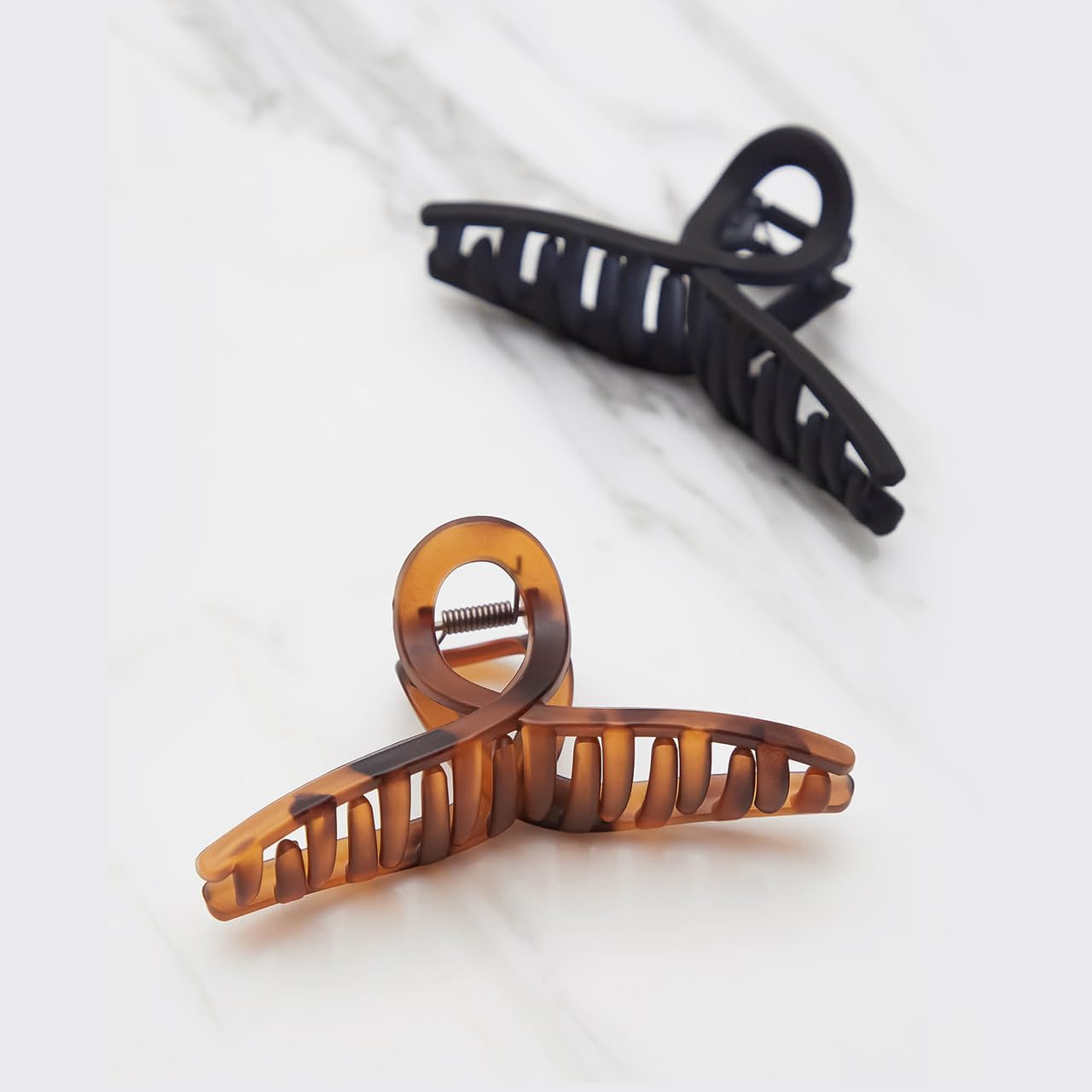 Large Loop Hair Claw Clips for Thick Hair, Stylish Banana Clip