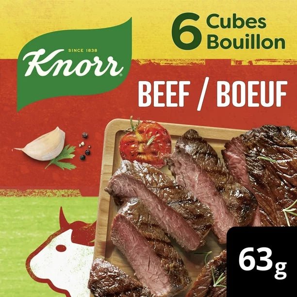 Knorr Beef Bouillon Cubes, 66g - Just Closeouts Canada Inc.055220000088