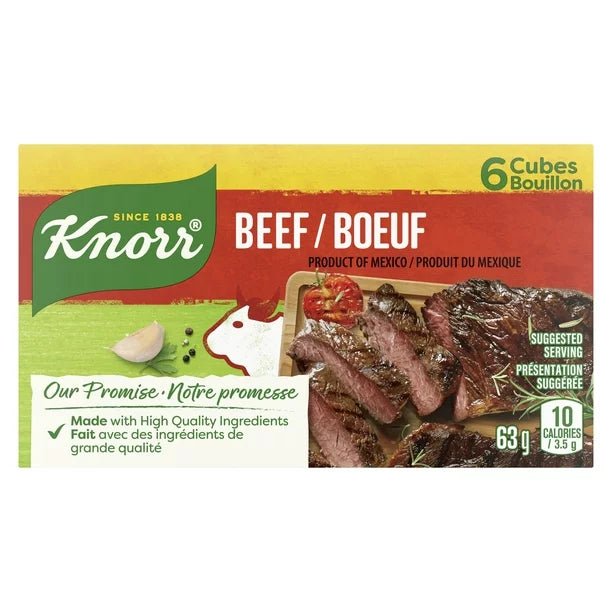 Knorr Beef Bouillon Cubes, 66g - Just Closeouts Canada Inc.055220000088