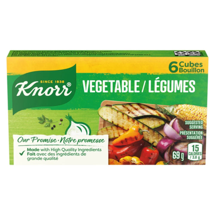 Knorr Vegetable Bouillon Cubes, 69g - Just Closeouts Canada Inc.055220000095