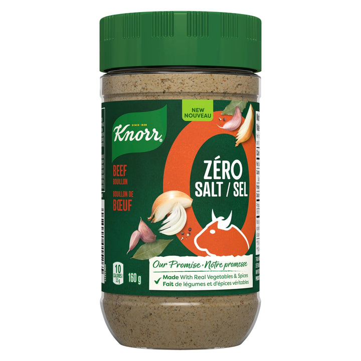 Knorr Zero Salt Beef Bouillon Powder, 160g - Just Closeouts Canada Inc.