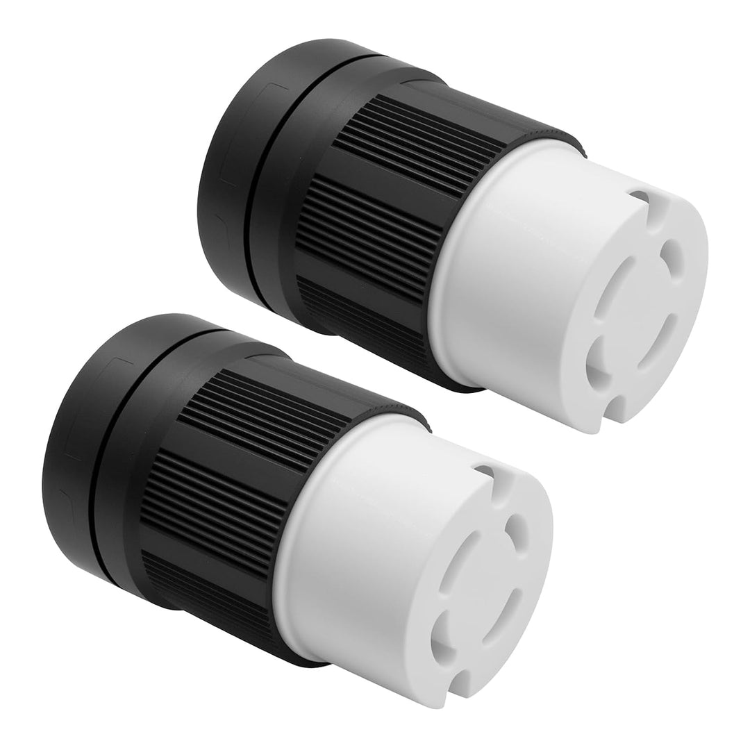 L14-30R Locking Female Connector – 30A 125/250V, 2 Pack - Just Closeouts Canada Inc.