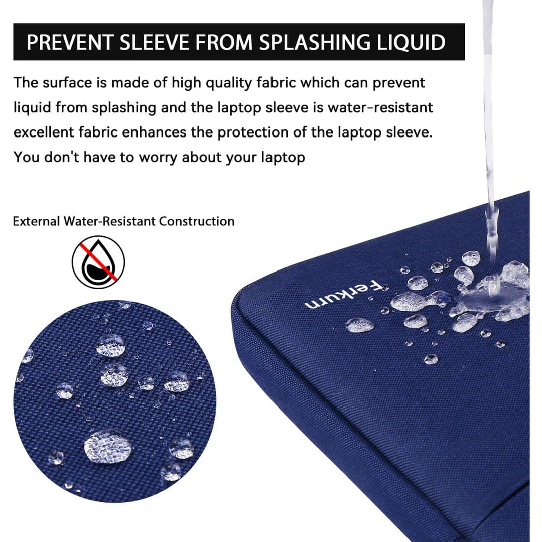 Laptop Case Sleeve Cover Chromebook Case Compatible with Macbook Air/Pro, ipad, Surface Pro, Acer, HP, Dell, ASUS, Lenovo, Waterproof Laptop Case for Men Women, Blue, 13.3 inch - Just Closeouts Canada Inc.