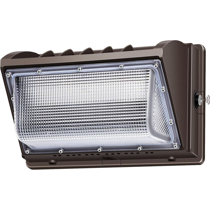 LEDMO 150W LED Wall Pack with Photocell Dusk to Dawn 5000K Waterproof Commercial Outdoor Light Fixture 21000lm 100 - 277V Equivalent,Energy Save Flood Lights for Building,Yard,Warehouse,Garage - Just Closeouts Canada Inc.