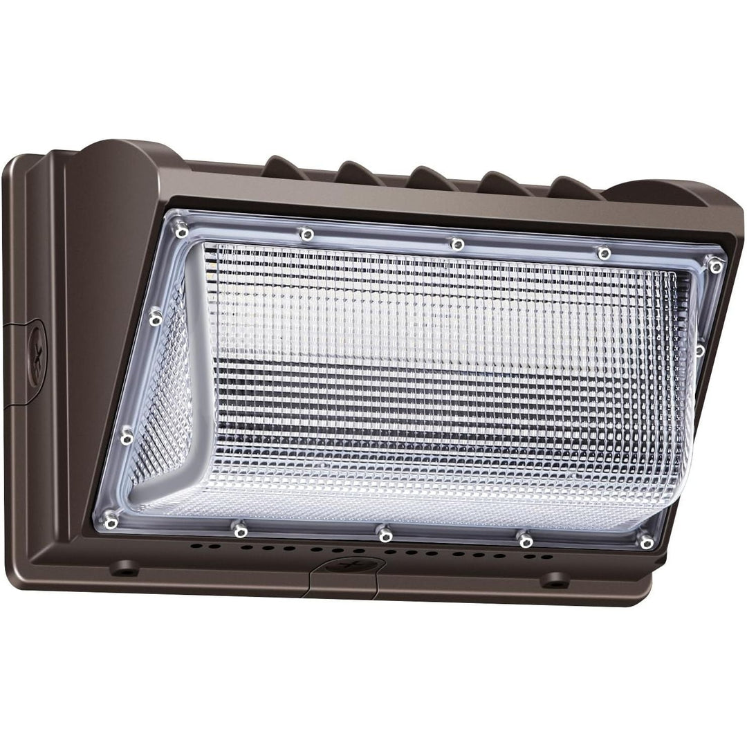 LEDMO LED Wall Pack Light 150w Waterproof Ultra Bright Outdoor Lights Wall Mount 5000K 21000lm Commercial and Industrial Security Flood Lights Exterior Lighting Fixture 100 - 277V Equivalent Energy Save - Just Closeouts Canada Inc.