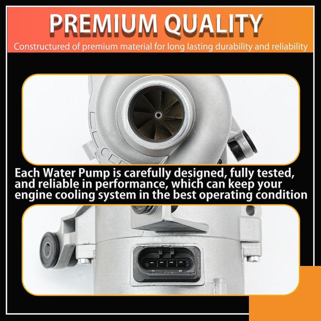 LEVANLIGHT | Electric Engine Water Pump & Thermostat | Fits BMW 325i 325xi 328i 328xi 330i 330xi 525i 525xi 528i 528xi 530i 530xi x3 x5 z4 | Replaces 11517586925 11517521584 11517546994 11517563183 - Just Closeouts Canada Inc.