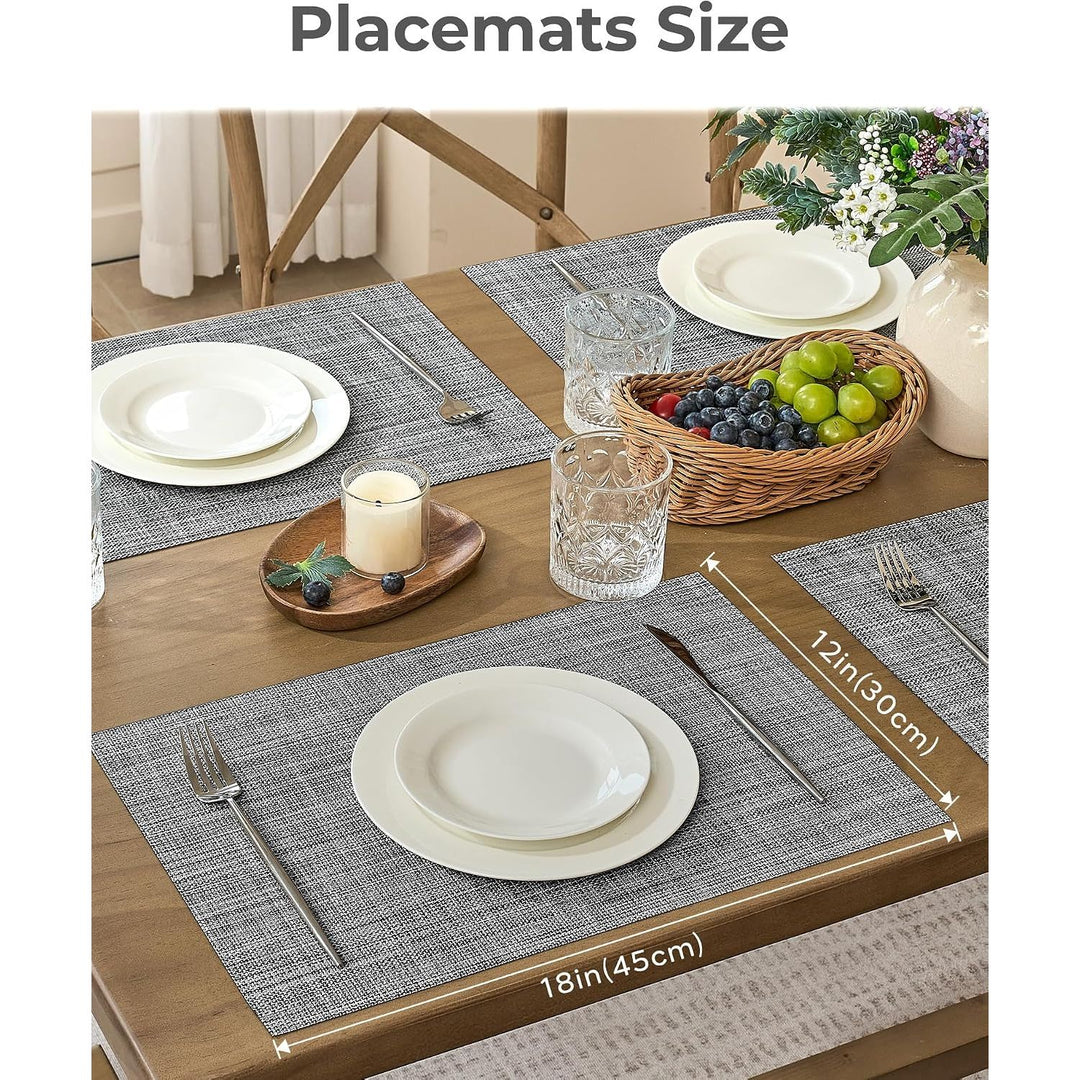 Placemat dimensions 45 by 30 centimetres