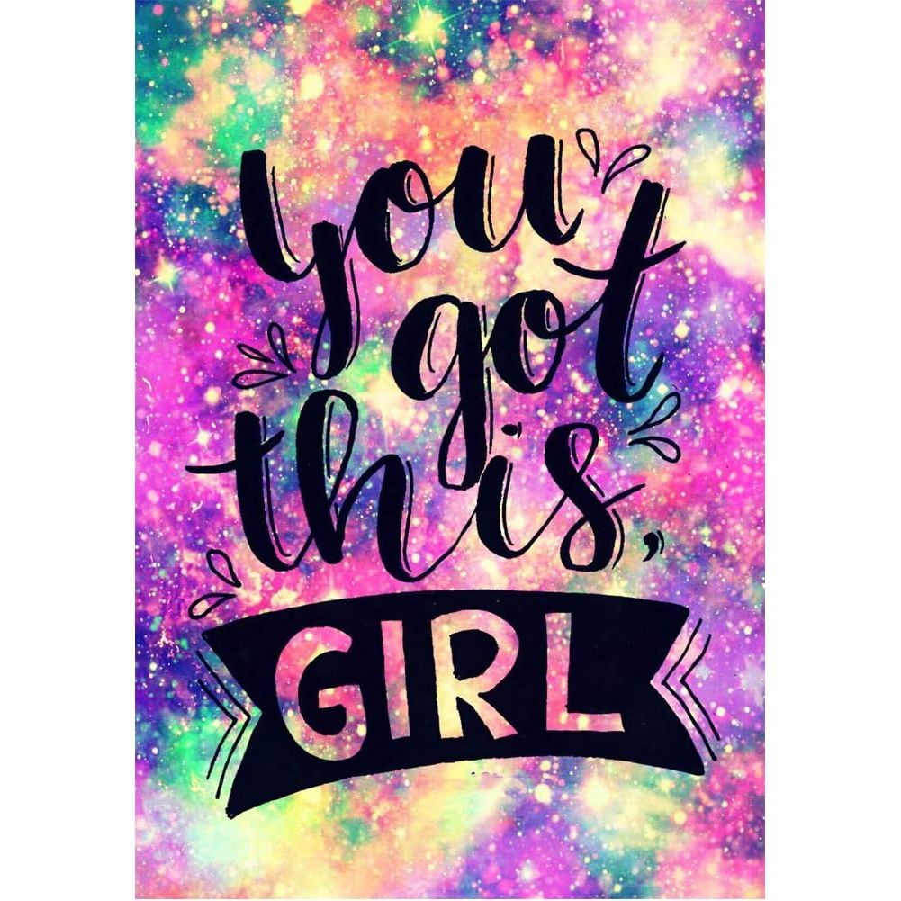You Got This Girl diamond painting lettering artwork
