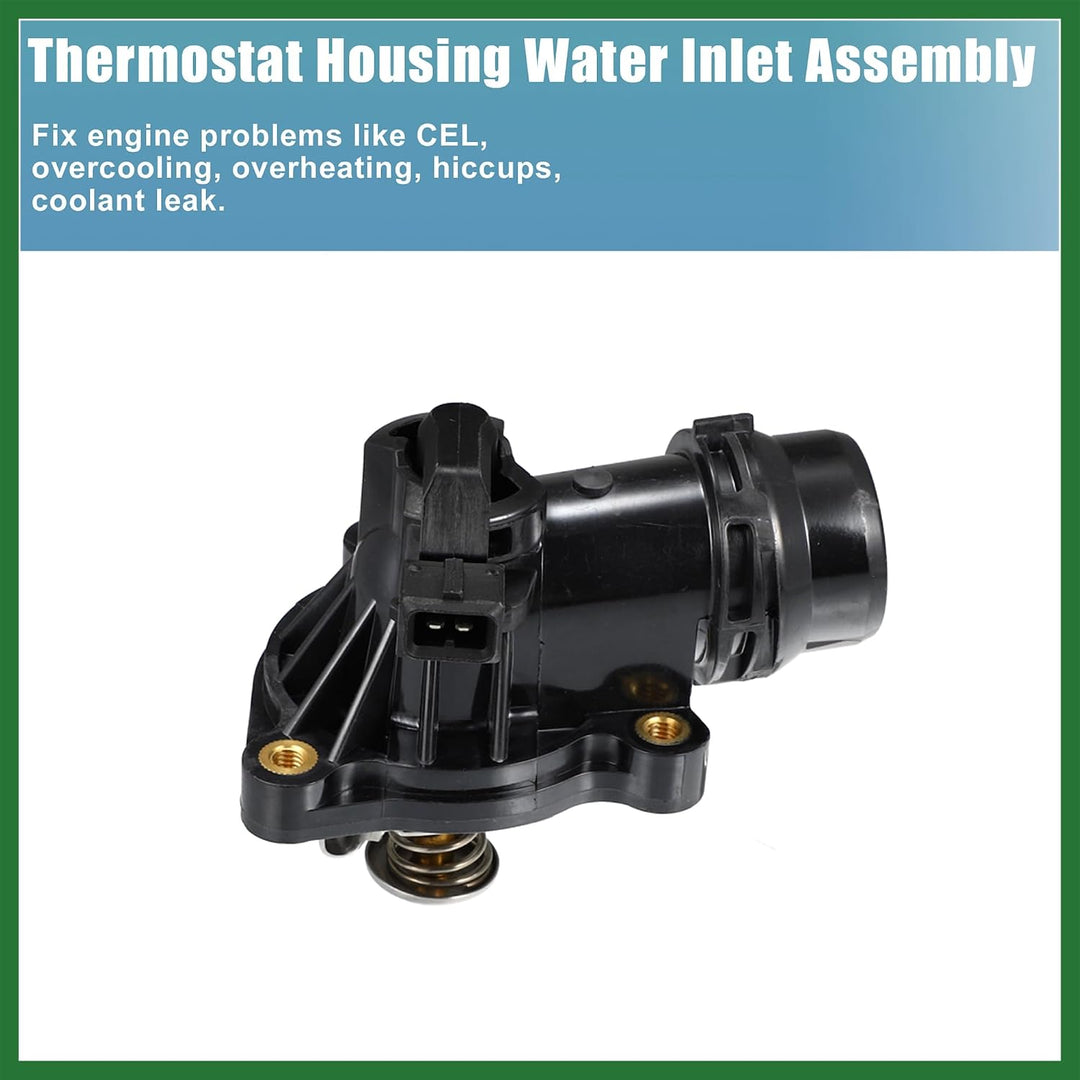 Engine Coolant Thermostat Housing for BMW 120i, 11537510959 — view 3
