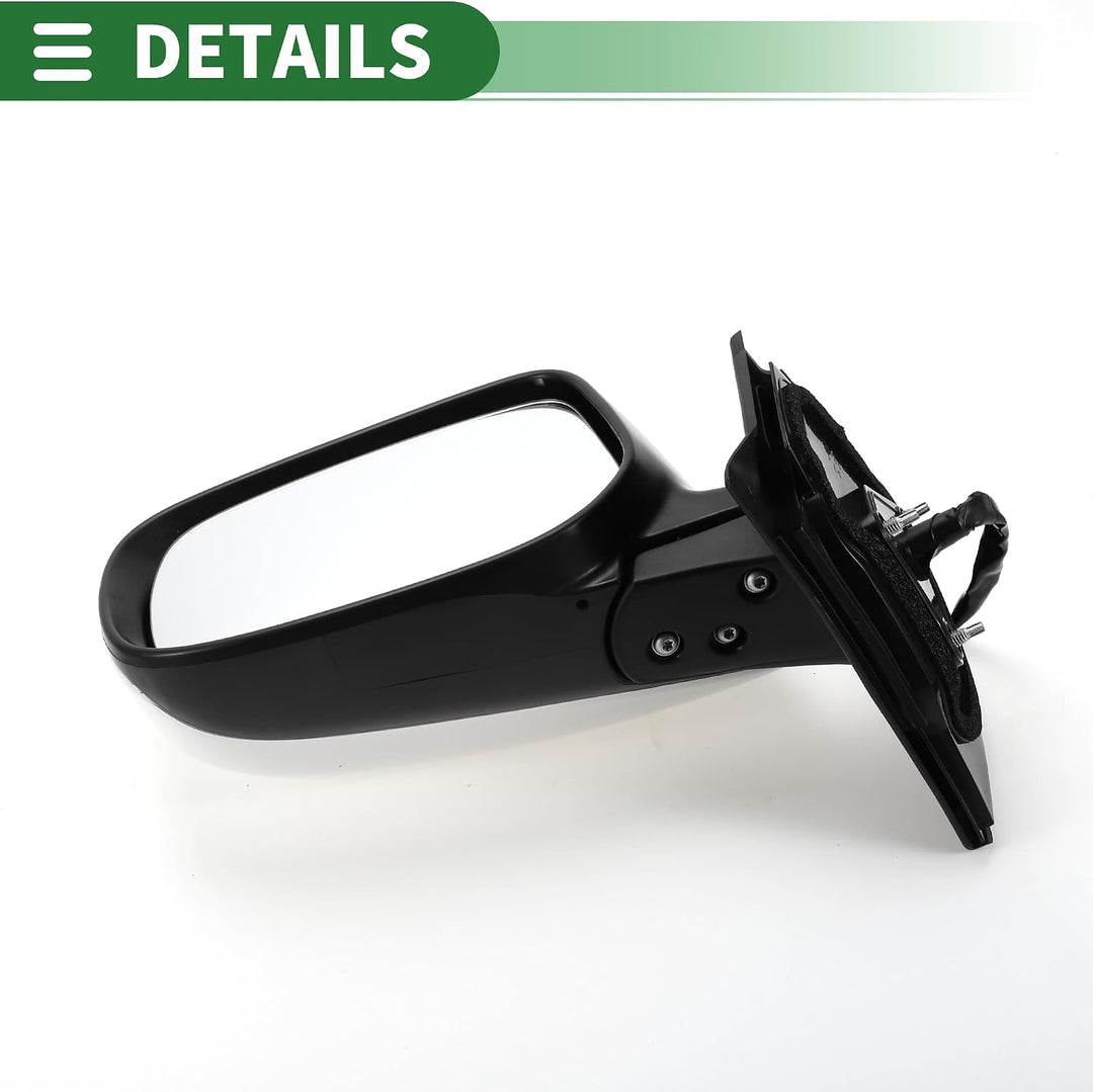 White Left Power Door Mirror for Toyota Yaris Hatchback 2007–2011 — view 4