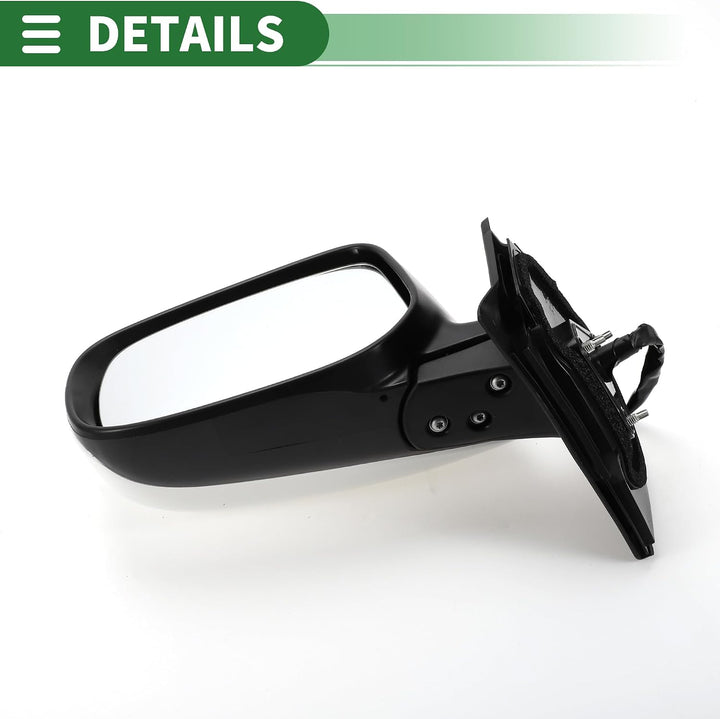 White Left Power Door Mirror for Toyota Yaris Hatchback 2007–2011 — view 4
