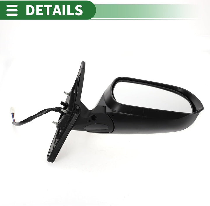 White Right Power Door Mirror for Toyota Highlander 2008–2013 — view 4