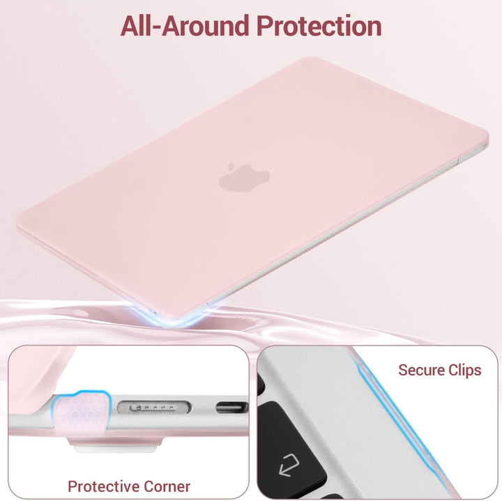 Baby-Pink 4-Piece Case Kit for 13.6-Inch Air, product view 3