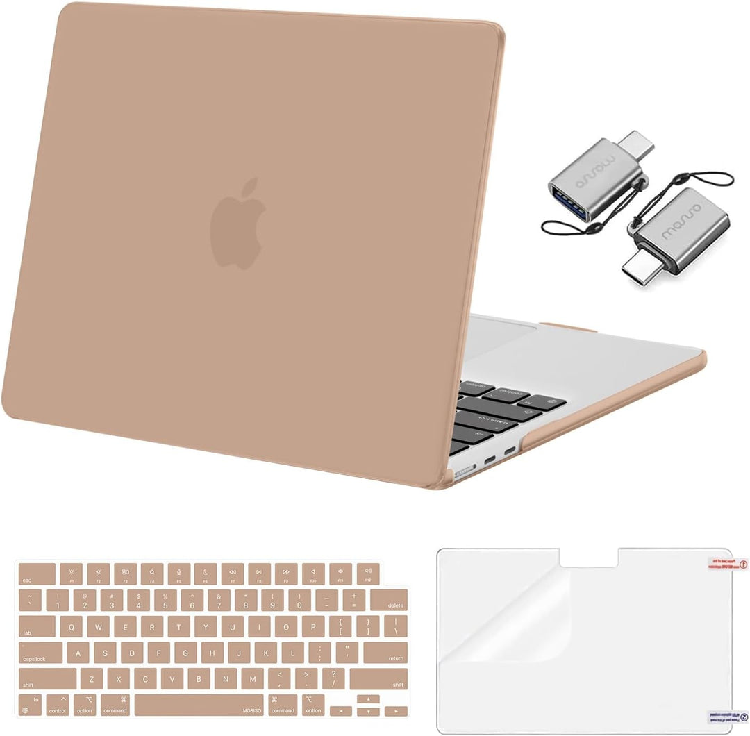 Bronze-Brown Case Kit with Keyboard Cover for 13.6-Inch Air, product view 1