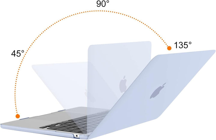 Cerulean-Blue Hard-Shell Case for 13.6-Inch Air, product view 2