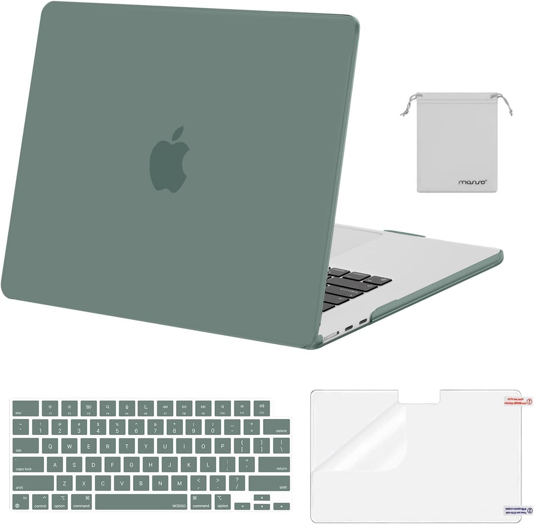 Emerald-Green Case Kit for 15-Inch Air Models A3241/A3114/A2941, view 1