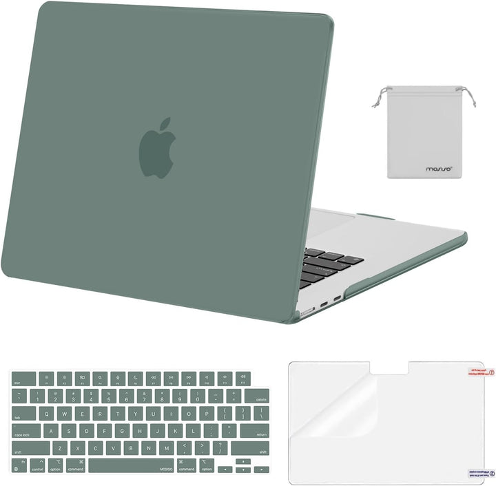 Emerald-Green Case Kit for 15-Inch Air Models A3241/A3114/A2941, view 1