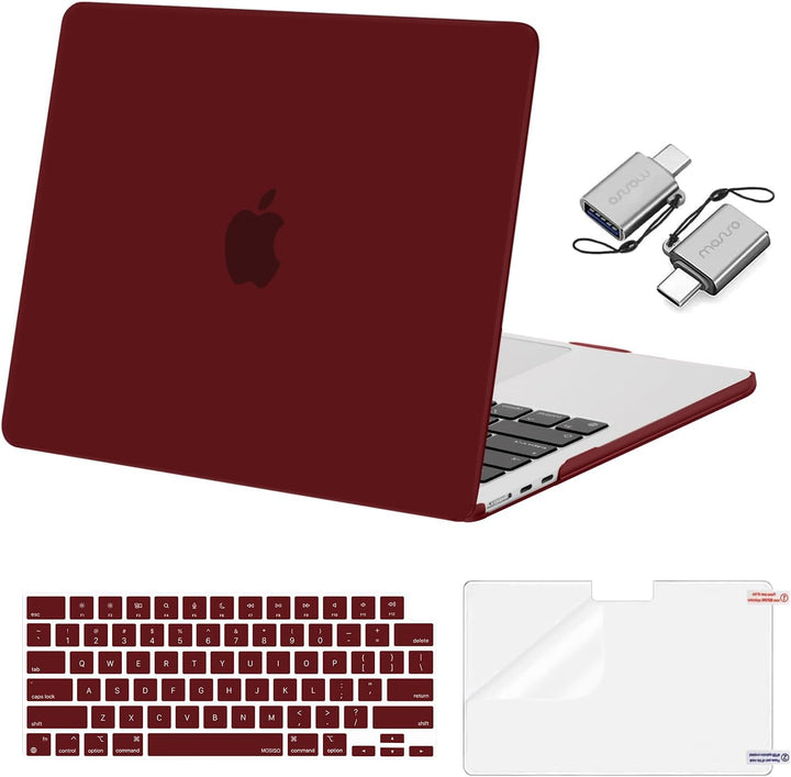 Burgundy 13.6-inch Air hard-shell case kit, view 1