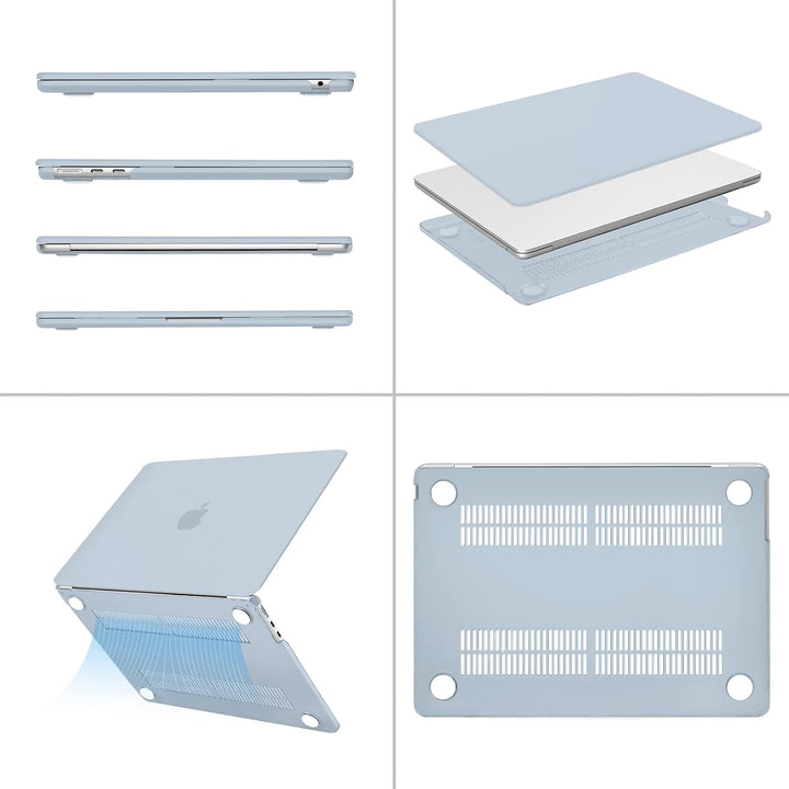 Baby Blue 13.6-inch Air case and keyboard cover, view 4