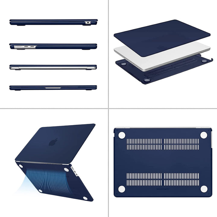 Navy-Blue Hard-Shell Case for 13.6-Inch Air, product view 3