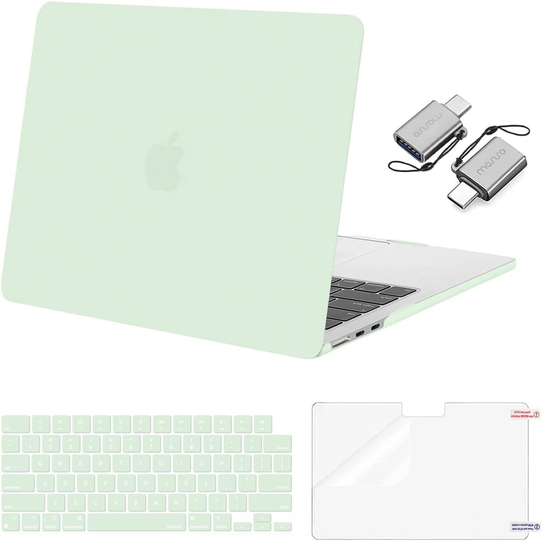 Tea-Green Case Kit with Keyboard Cover for 13.6-Inch Air, product view 1